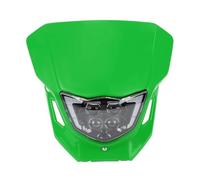 YIJIAVSX pour Y&amaha WR250F WR450F YZ250F YZ450F 250F 450F MX Phare Avant LED pour Moto Phare De Motocross(Vert)