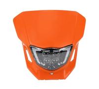 YIJIAVSX pour Yamaha WR250F WR450F YZ250F YZ450F 2015-2019 Phare Avant LED pour Moto Phare De Motocross(Orange,Headlight)