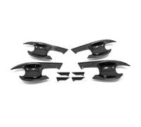 YIJIAVSX Protecteur De Couvercle De Poignée De Porte De Voiture Autocollants De Garniture De Style De Bol Pour Toyota RAV4 2020 2021 2023 2024 2025 (4 PIÈCES)