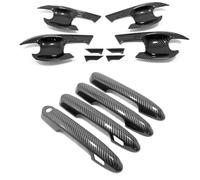 YIJIAVSX Protecteur De Couvercle De Poignée De Porte De Voiture Autocollants De Garniture De Style De Bol Pour Toyota RAV4 2020 2021 2023 2024 2025 (8pcs)