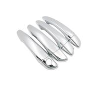 YIJIAVSX Protecteur De Garniture De Poignée De Porte De Voiture LHD Pour Citroën C4 Et Cactus 2014 - 2023 (Metallic Silver 4pcs)
