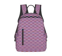 YIJIAYUN Sac à dos léger imprimé drapeau russe, robuste, durable pour aller à l'école, le travail, le shopping, les voyages