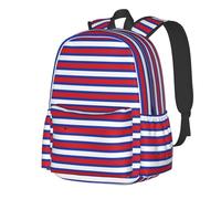 YIJIAYUN Sac à dos spacieux et léger avec imprimé drapeau russe, durable, sangles réglables pour l'école ou les voyages