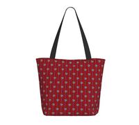 YIJIAYUN Sac fourre-tout épais, léger et durable avec imprimé drapeau de l'État du Tennessee avec fermeture éclair conçus pour le shopping quotidien