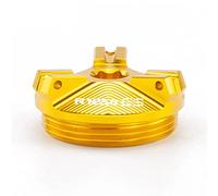 YIJIEBAO Ajustement for BMW R1250GS R 1250 GS Adventure R 1250GS ADV R1250 GSA 2017-2021 Moto moteur filtre à huile tasse bouchon couvercle vis Moto Accessoires(Gold)
