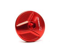 YIJIEBAO Ajustement for BMW R1250R R 1250 RR 1250R R1250 R 2019-2021 2020 moto moteur filtre à huile tasse bouchon vis de couverture Accessoires(Red)