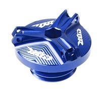 YIJIEBAO AJUSTEMENT for CBR929RR CBR 929RR 2000-2001 CBR954RR CBR 954RR 2002-2003 CNC Moto M20 * 2.5 Vis De Couvercle De Remplissage De Bouchon D'huile Moteur Accessoires(Blue)