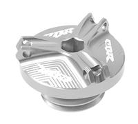 YIJIEBAO AJUSTEMENT for CBR929RR CBR 929RR 2000-2001 CBR954RR CBR 954RR 2002-2003 CNC Moto M20 * 2.5 Vis De Couvercle De Remplissage De Bouchon D'huile Moteur Accessoires(Silver)
