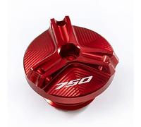YIJIEBAO Ajustement for Forza 750 FORZA750 2020 2021 2022 moto moteur bouchon d'huile boulon bouchon de remplissage de carburant accessoires de Protection Accessoires(750 red)