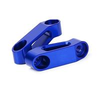 YIJIEBAO Ajustement for Suzuki Burgman AN125 AN200 AN400 AN650 Bandit 400 600 650 1200 1250 1250S Bandit650 Rétroviseur Support D'extension Riser Extension de montage(Blue no logo)