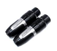 YIJIEBAO Ajustement For YAMAHA YZF-R6 YZFR6 YZF R6 Moto Accessoires CNC Cadre Crash Pads Échappement Curseurs Crash Protecteur Avec Logo Curseurs de cadre(Titanium)