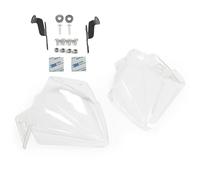 YIJIEBAO Convient for FORZA 125 2019-22 300 ZA350 2021-2025 Protège-mains for guidon, protège-mains, protection contre le vent Équipement de protection(Transparent)