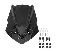 YIJIEBAO Convient for Pare-Brise MT 125 for Yamaha MT-125 MT125 2015-2019 Pare-Brise Avant de Moto déflecteur de Vent Accessoire d'écran Phares de Moto(Smoke)