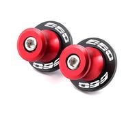 YIJIEBAO Convient for Triumph Trident 660 Trident660 2021 2022 2023 Daytona 660 2024 Moto CNC 8mm Bras oscillant Bobines Curseur Support Arrière Vis Culbuteur arrière fileté(Red)