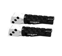 YIJIEBAO Convient for YAMAHA TMAX-560 TMAX560 T-Max 560 Tech Max 2020 2021 2022 pédale arrière de moto repose-pieds pédales passager Pied de lit antidérapant(TechMax Black)