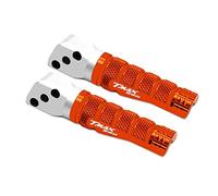 YIJIEBAO Convient for YAMAHA TMAX-560 TMAX560 T-Max 560 Tech Max 2020 2021 2022 pédale arrière de moto repose-pieds pédales passager Pied de lit antidérapant(TAMX560 Orange)