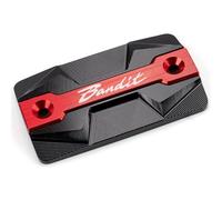 YIJIEBAO Couvercle de maître-Cylindre de Frein Avant CNC, Accessoire de Moto adapté for Bandit S650 600 650 1200 1250 1250S GSF 1250, Bouchon de réservoir de Fluide Accessoires(1pcs Red)