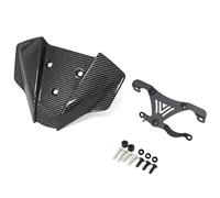 YIJIEBAO Fit for Duke 390 250 125 DUKE390 DUKE250 DUKE125 2017-2023 Windshield Windscreen Wind Deflector Motorcycle Phares de Moto(Carbon Fiber Pattern)