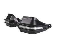 YIJIEBAO Fit for YAMAHA YZF-R3 YS 250 YS120 NMAX155 Moto Main Garde Protecteur Bouclier Coupe-Vent Guidon Protège-mains Protection Avec LED Équipement de protection(Black with Light)
