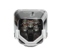 YIJIEBAO Lampe frontale de moto avec mèche de phare LED, adaptée à Husqvarna TE FE TC FC 125 250 300 350 450 501 701 250i 300i Abat-jour pour indicateur de moto