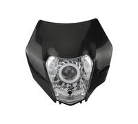 YIJIEBAO Plaque de phare LED for KTM EXC, Moto SX Duke 125 250 300 450, carénage de Moto, accessoires de Motocross Supermoto, Dirt Bike Enduro Abat-jour pour indicateur de moto (Size : D Black)