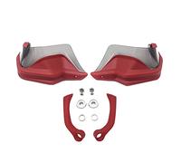 YIJIEBAO R1200GS Protège-mains Extensions Protecteur Pare-brise Fit for BMW R 1200GS LC ADV R1200 GS 1200 Adventure 2014-2019 Équipement de protection(Full Set Red A)