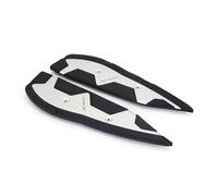 YIJIEBAO Repose-pieds XMAX 125 250 300 400, repose-pieds avant et arrière, pédale antidérapante, adapté à Yamaha X-MAX125 X-MAX250 X-MAX300 X-MAX400 Marchepied antidérapant(Behind)