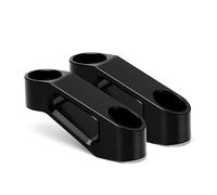 YIJIEBAO Rétroviseurs de moto Riser Support d'extension Accessoires Fit for ADV350 ADV160 ADV150 ADV 350 150 160 750 Rétroviseur Extend Extension de montage(Black-No Logo)