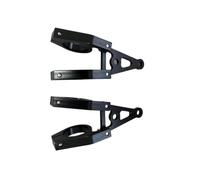 YIJIEBAO Support de phare avant CNC noir 45 mm for kit fourche inversée DAX CT70 Accessoires