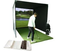 YIJIEHH Écran d'impact pour simulateur de golf d'intérieur - Écran d'impact HD - Surface de projection HD transparente - Installation avec corde ou crochet - Entraînement de swing de golf intérieur et