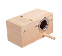 Yijiujiu Cage en bois pour oiseaux, perruches, calopsittes