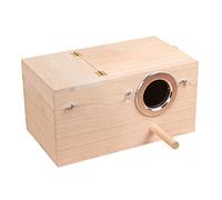 Yijiujiu Cage en bois pour oiseaux, perruches, calopsittes