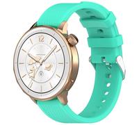 Yikamosi 18MM libération Rapide Silicone Souple Fermoir en acier inoxydable Remplacement Bracelet pour Femmes et Hommes Compatible avec Oneplus Watch 3 43MMVert Menthe