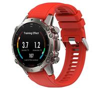 Yikamosi Compatible avec Amazfit Falcon Bracelets pour Femmes et Hommes,libération Rapide Silicone Souple Fermoir en Acier Inoxydable Remplacement Bracelet pour Amazfit Falcon Smartwatch,Rouge