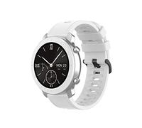 Yikamosi Compatible avec Amazfit GTR 42MM Bracelets,20MM libération Rapide Silicone Souple Fermoir en acier inoxydable Remplacement Bracelet pour GTR 42MM/GTS 2/GTS 2e/GTS 2Mini,Blanc