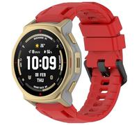 Yikamosi Compatible avec Amazfit T-Rex 3 Pro 44MM Bracelets pour Femmes et Hommes,20MM libération Rapide Silicone Souple TPU Fermoir Remplacement Bracelet pour T-Rex 3 Pro 44MM Smartwatch,Rouge