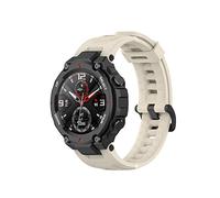 Yikamosi Compatible avec Amazfit T-Rex Bracelets/T-Rex Pro Bracelets,libération Rapide Silicone Souple Fermoir en acier inoxydable Remplacement Bracelet pour Amazfit T-Rex A1918/T-Rex Pro