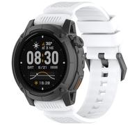 Yikamosi Compatible avec COROS NOMAD Bracelets pour Femmes et Hommes,24MM libération Rapide Silicone Souple Fermoir en acier inoxydable Remplacement Bracelet pour NOMAD,Blanc