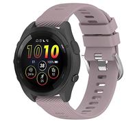Yikamosi Compatible avec Garmin Forerunner 265 Bracelets pour Femmes et Hommes,libération Rapide Silicone Souple Fermoir en acier inoxydable Remplacement Bracelet pour Garmin Forerunner 265,Violet