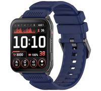 Yikamosi Compatible avec Garmin Venu X1 Bracelets pour Femmes et Hommes,24MM libération Rapide Silicone Souple Fermoir en acier inoxydable Remplacement Bracelet pour Venu X1,Bleu Nuit