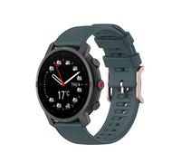 Yikamosi Compatible avec Polar Grit X Pro/Grit X Bracelets,22mm libération Rapide Silicone Souple Fermoir en acier inoxydable Remplacement Bracelet pour Polar Grit X Pro/Vantage M2,Olive verte