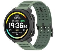 Yikamosi Compatible avec Suunto Vertical 2/1 Bracelets pour Femmes et Hommes,22MM libération Rapide Silicone Souple Fermoir en acier inoxydable Remplacement Bracelet pour Vertical 2/1/Race 2,Vert