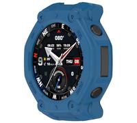 Yikamosi Coque de Protection Compatible avec Amazfit T-Rex 3 Pro 48MM,Anti-Rayures Anti Chute TPU Souple Coque de Pare-Chocs Compatible avec Amazfit T-Rex 3 Pro 48MM Smartwatch,Bleu Nuit
