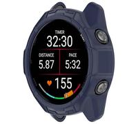 Yikamosi Coque de Protection Compatible avec Garmin Forerunner70/170,Anti-Rayures Anti Chute TPU Souple Coque de Pare-Chocs Compatible avec Garmin Forerunner70/170 Smartwatch,Bleu Nuit