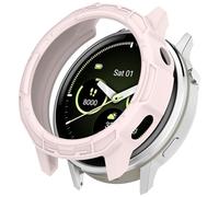 Yikamosi Coque de Protection Compatible avec Garmin Veun 4 41MM,Anti-Rayures Anti Chute TPU Souple Coque de Pare-Chocs Compatible avec Garmin Veun 4 41MM Smartwatch,Rose