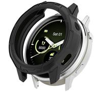 Yikamosi Coque de Protection Compatible avec Garmin Veun 4 45MM,Anti-Rayures Anti Chute TPU Souple Coque de Pare-Chocs Compatible avec Garmin Veun 4 45MM Smartwatch,Noir