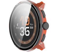 Yikamosi Coques avec Protection d'écran en Verre trempé Protection complète Anti-Chocs,Coque Ultra Fine HD pour Compatible avec Suunto Run,Dégager