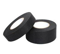 YIKANGHENG Lot de 2 rouleaux de ruban adhésif multifonction pour voiture anti-grincement - Noir - 32 mm et 19 mm