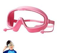 Yikeyuan Magic Puffy Goggles,Kiggles - Swim Goggles For Kids, Nose Clip, Anti-Fog, Uv Protection, 180° Wide View, Secure Fit Ensures Worry-Free Swimming Whether In Pools (pink)