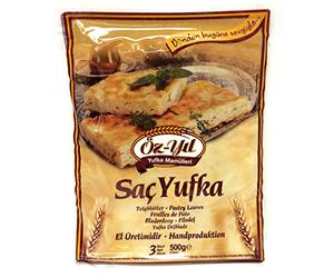 Yil Oil Lot de 8 sachets de pâte à feuilles rondes 500 g